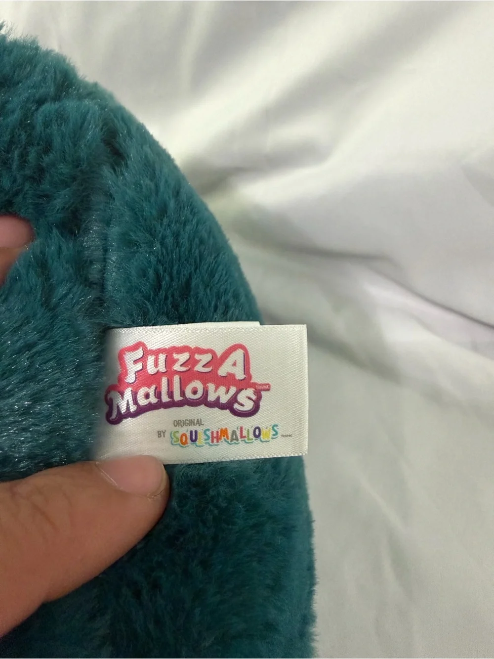NWT-Squishmallows Fuzz a Mallows Reed Bird Plush retail exclusive - Brown & Teal